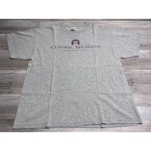 Vintage Central Michigan University Chippewas T-Shirt Steve & Barry's Mens Sz XL